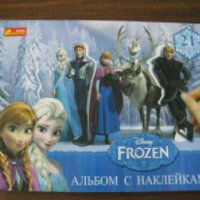 Альбом с наклейками Ранок-Креатив "Frozen"