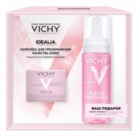 Подарочный набор Vichy Idealia крем для нормальной и комбинированной кожи и бережное очищение