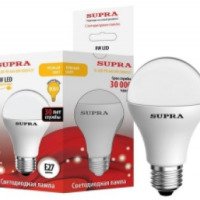 Светодиодная лампа Supra SL-LED-PR-A60-10W/3000/E27