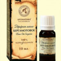 Эфирное масло бергамота "Ароматика"