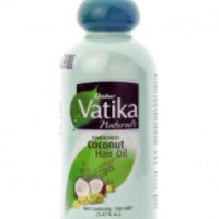 Обогащенное кокосовое масло для волос Dabur Vatika Enriched Coconut Hair Oil