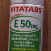 Витамины Vitatabs E 50