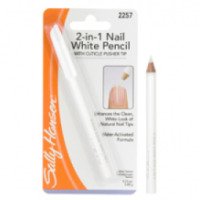 Отбеливающий карандаш Sally Hansen 2-in-1 Nail White Pencil