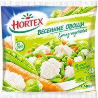 Замороженные овощи Hortex "Весенние овощи"