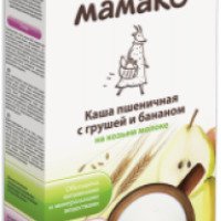 Каша Мамако "Пшеничная" на козьем молоке