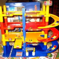 Развивающая игрушка K's Kids Паркинг 4 уровня с машинками