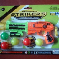 Игрушечный пистолет с шарами Golden Baby Shoot Play Strikers