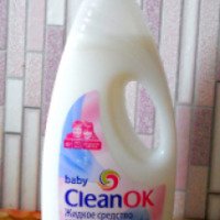 Жидкое средство для стирки CleanOK Для детского белья "Baby"