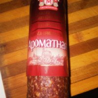 Колбаса сырокопченая Гродненский мясокомбинат "Ароматная"