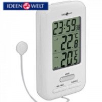 Электронный термометр, часы, будильник, календарь Ideen Welt