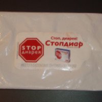 Влажные антибактериальные салфетки "Стопдиар"