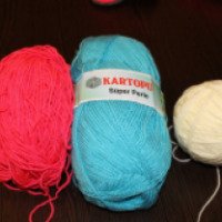 Пряжа для вязания KARTOPU Super Perle