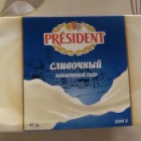 Плавленый сыр President "Сливочный"
