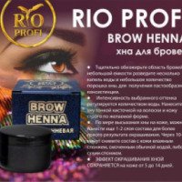 Хна для бровей Rio Profi