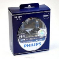 Автомобильные лампы Philips Racing vision H4 + 150%
