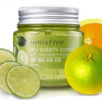 Успокаивающая маска для лица Innisfree Sudachi с витамином С и зеленым комплексом