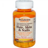 Витаминный комплекс Rexall Sundown Naturals, Hair, Skin & Nails