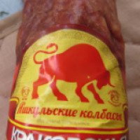 Колбаса полукопченая Яшкульские колбасы "Краковская"