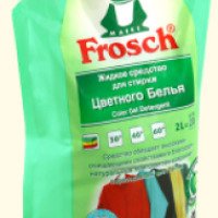 Жидкое средство для стирки цветного белья Frosch