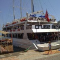 Прогулка на трехпалубной яхте StarCraft (Турция, Алания)