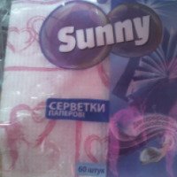 Бумажные салфетки "Sunny"