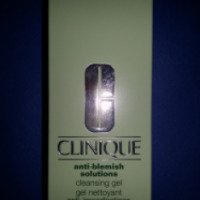 Гель для очищения проблемной кожи лица Clinique Anti-blemish Solution