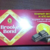 Чай черный Brooke Bond "Темный шоколад и апельсин"