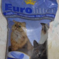 Комкующийся наполнитель для кошачьего туалета Eurolitter Dust Free
