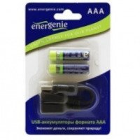 Аккумуляторы EnerGenie формата ААА + USB зарядное устройство EG-BA-002
