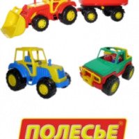Серия транспортных игрушек Полесье "Спецмашина"
