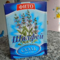 Соль для ванн ароматизированная Бахташ Фито Шалфей