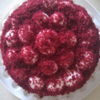 Торт Медоборы "Красный бархат"