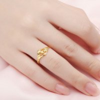 Золотое кольцо Diamonds&Jewllery Liberta