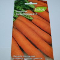 Семена Listok Морковь "Витаминная-6"