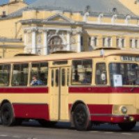 Выставка-парад ретро-автобусов (Россия, Москва)