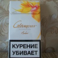 Сигареты Glamour superslims Amber