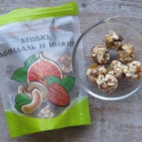 Конфеты орехово-фруктовые ВкусВилл "Кешью, миндаль и инжир"