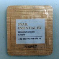 Крем для лица против морщин The Saem Snail Essential Ex