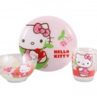 Набор детской посуды Luminarc Hello Kitty Cherries