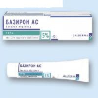 Гель для лечения угревой сыпи Galderma "Базирон АС" 5%