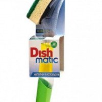 Губка с дозатором для мытья посуды Dishmatic