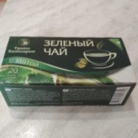 Зеленый чай с мятой Травы Башкирии