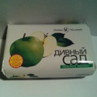 Мыло туалетное Невская косметика "Дивный сад" Зеленое яблоко