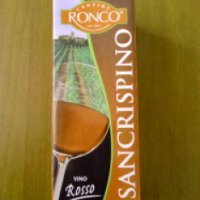 Вино красное сухое Cantine Ronco Sancrispino