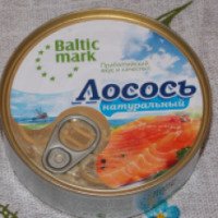 Консервы рыбные стерилизованные Baltic mark "Лосось натуральный"