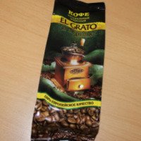 Кофе натуральный жареный в зернах El Grato "Арабика"