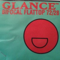 Линзы для очков полимерные бифокальные Glance Bifocal Flattop