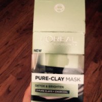 Маска для лица L'Oreal Pure Clay Mask