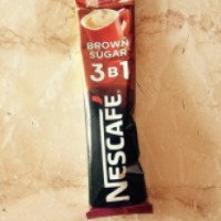 Кофе Nescafe 3 in 1 brown sugar
