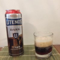 Литовское пиво Utenos Dark
